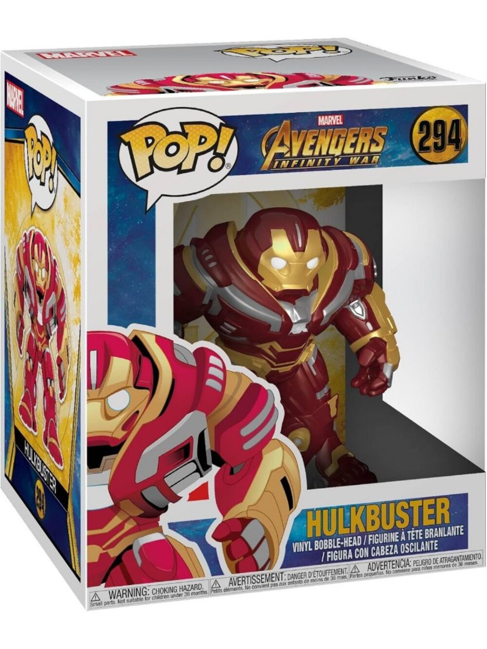 Marvel Avengers Infinity War 6" Hulk Buster Figure - Collectible Action Toy